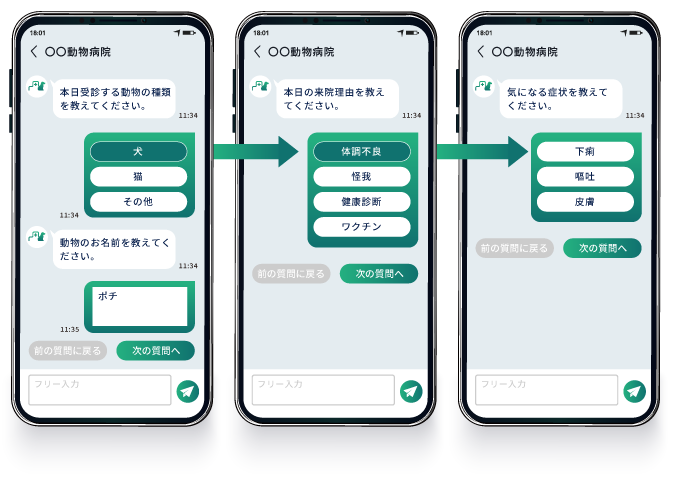 設問の出し分け